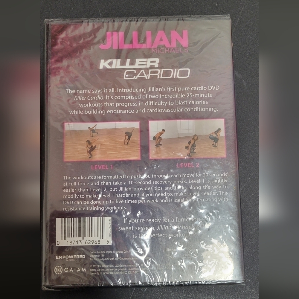 Jillian Michaels Set of 3 Workout Videos - Picture 8 of 8
